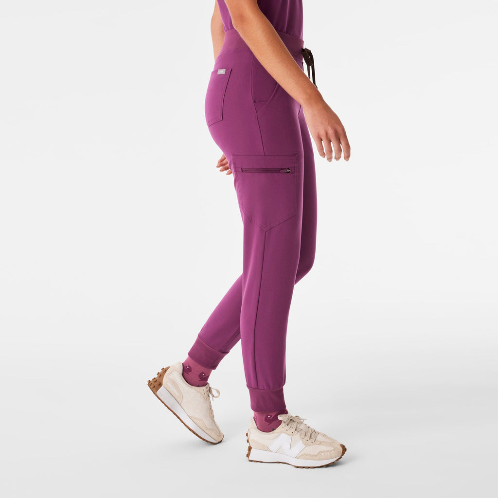 Zamora Jogger Scrub Pant™ - Dark Açaí