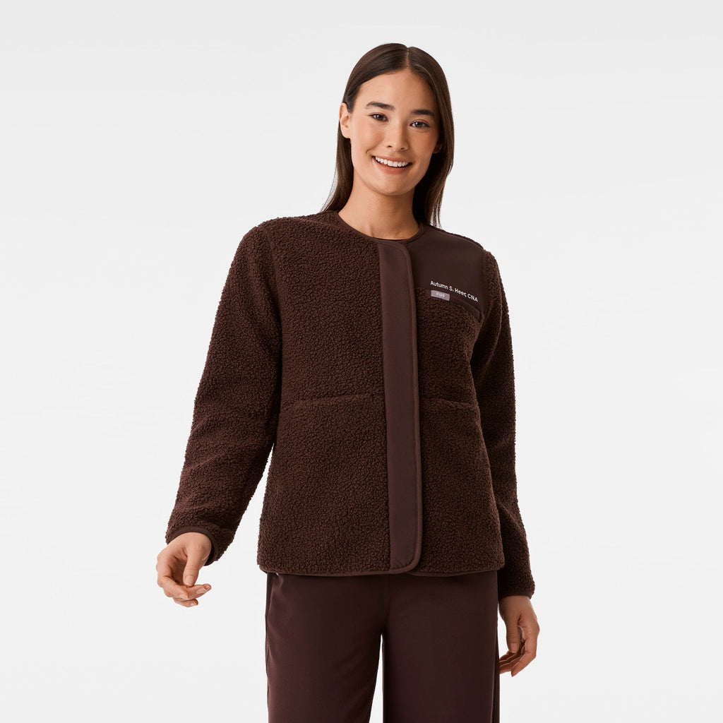 Bouclé Jacket - Espresso