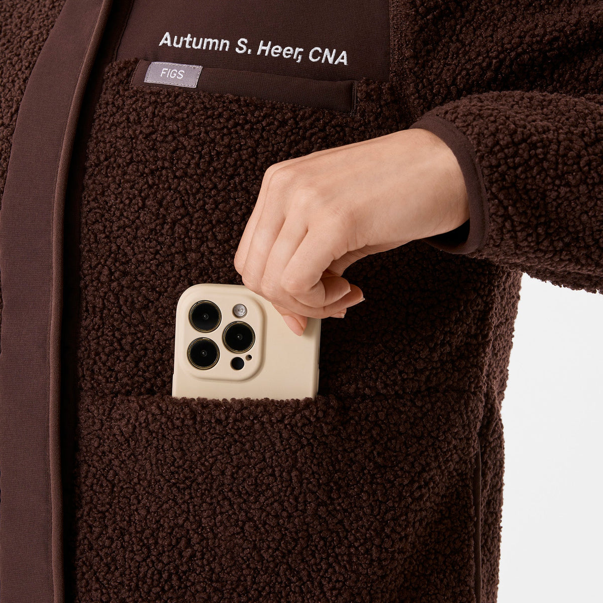 Bouclé Jacket - Espresso