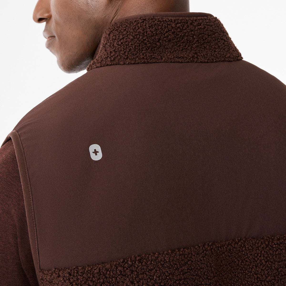 Bouclé Vest - Espresso