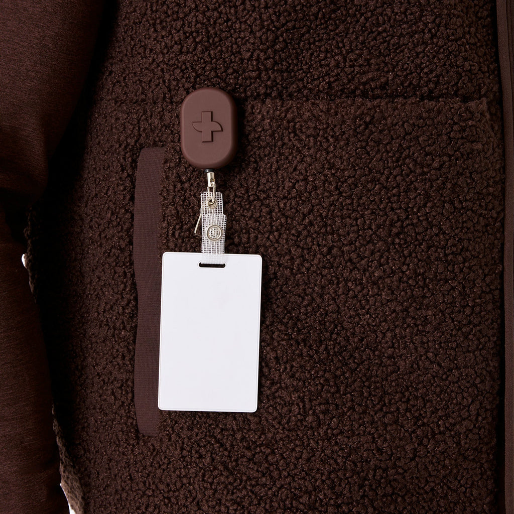 Bouclé Vest - Espresso