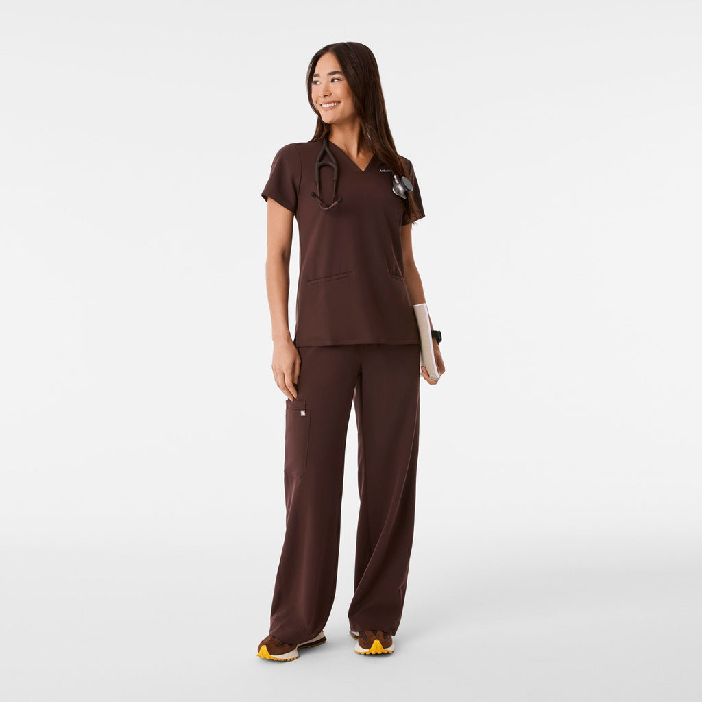Casma Scrub Top™ - Espresso
