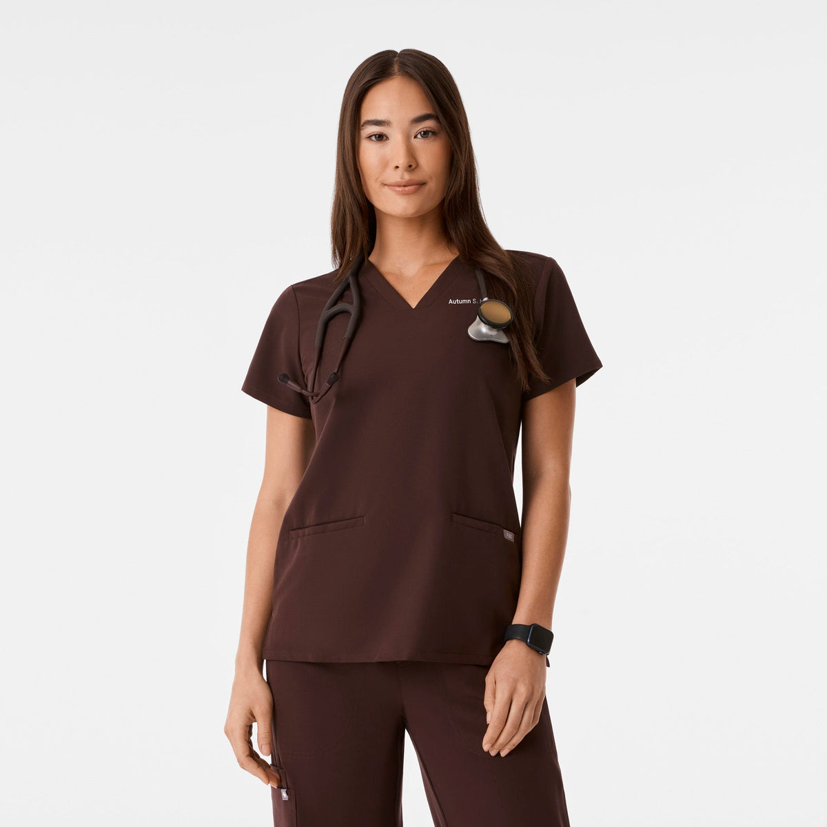 Casma Scrub Top™ - Espresso