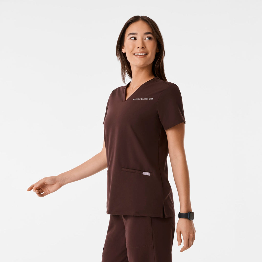 Casma Scrub Top™ - Espresso