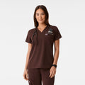 Catarina Scrub Top™ - Espresso