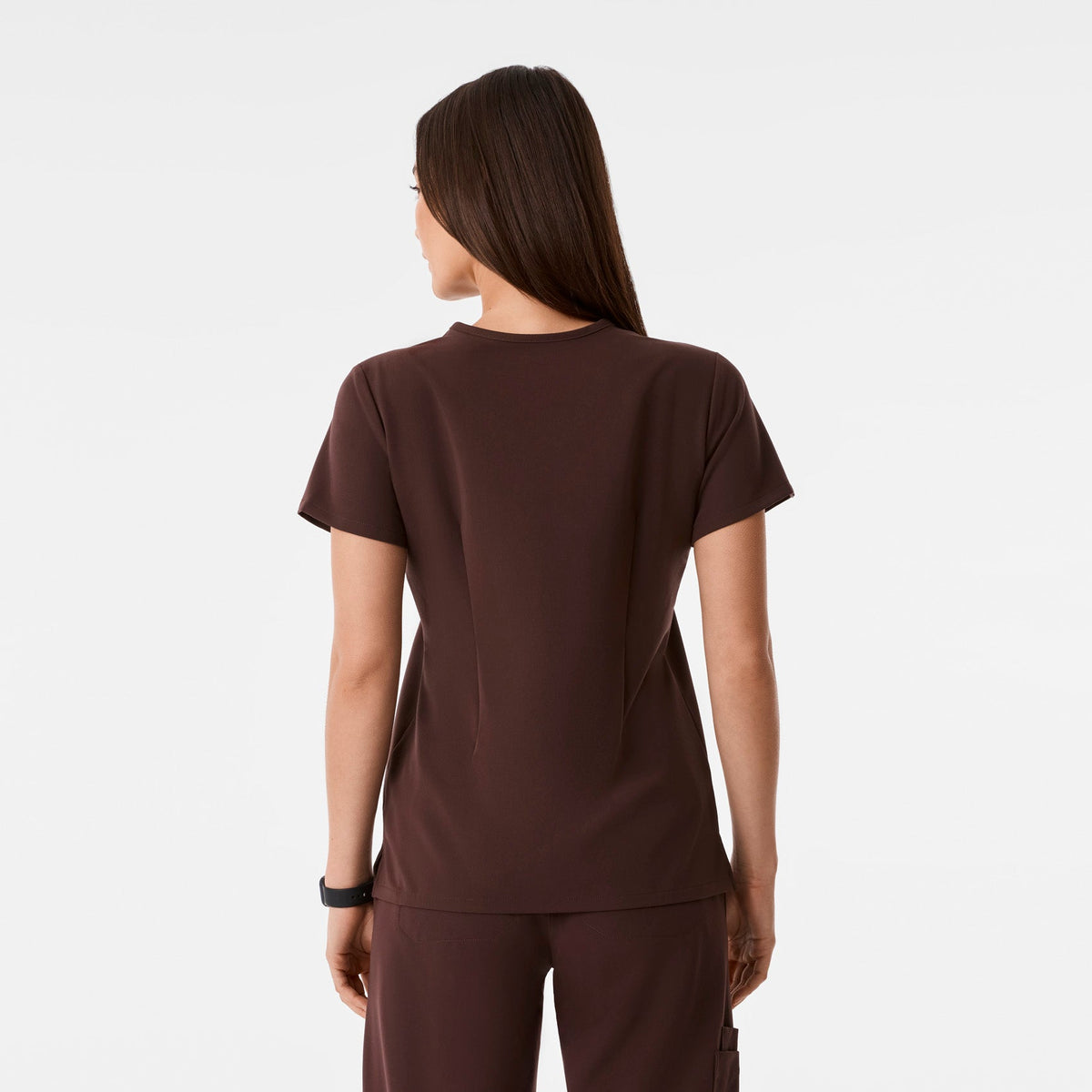 Catarina Scrub Top™ - Espresso