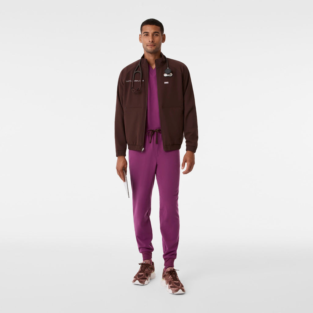 Cobaki Scrub Jacket - Espresso