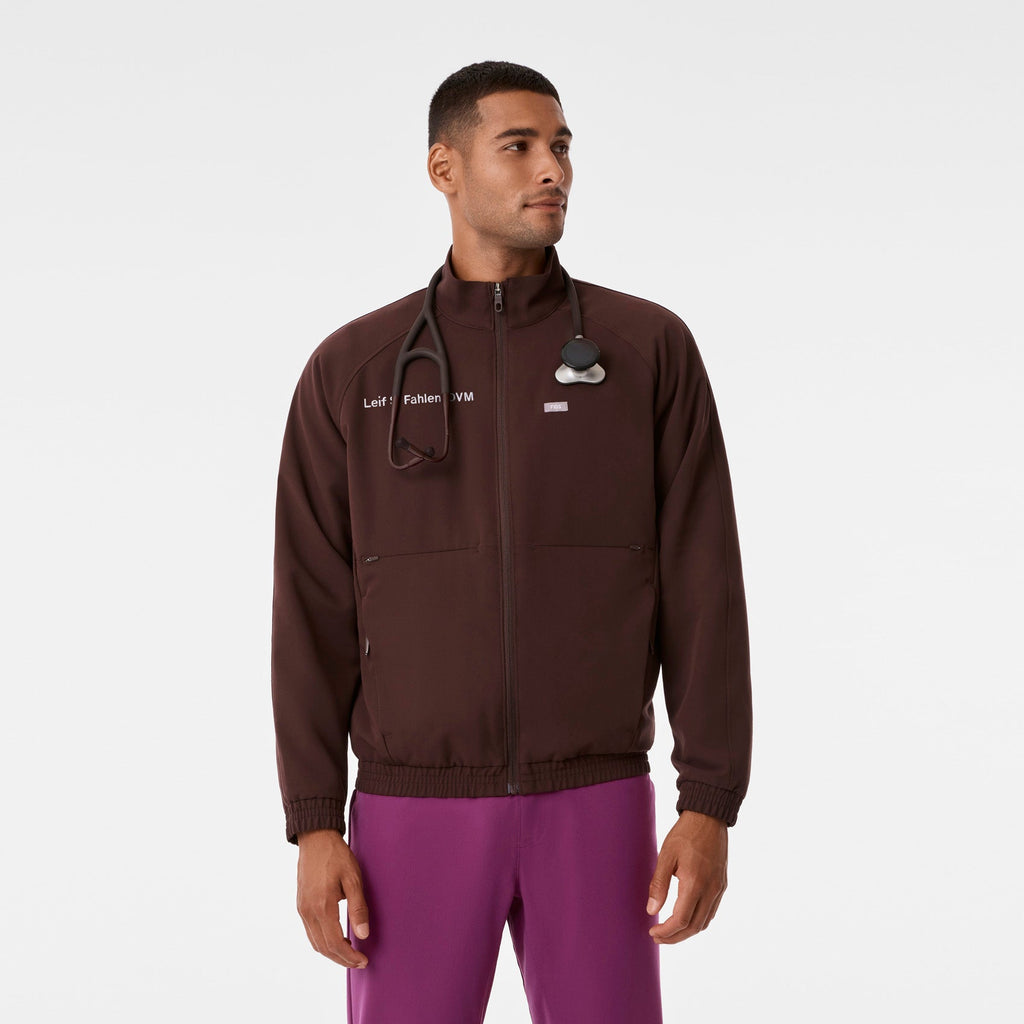 Cobaki Scrub Jacket - Espresso