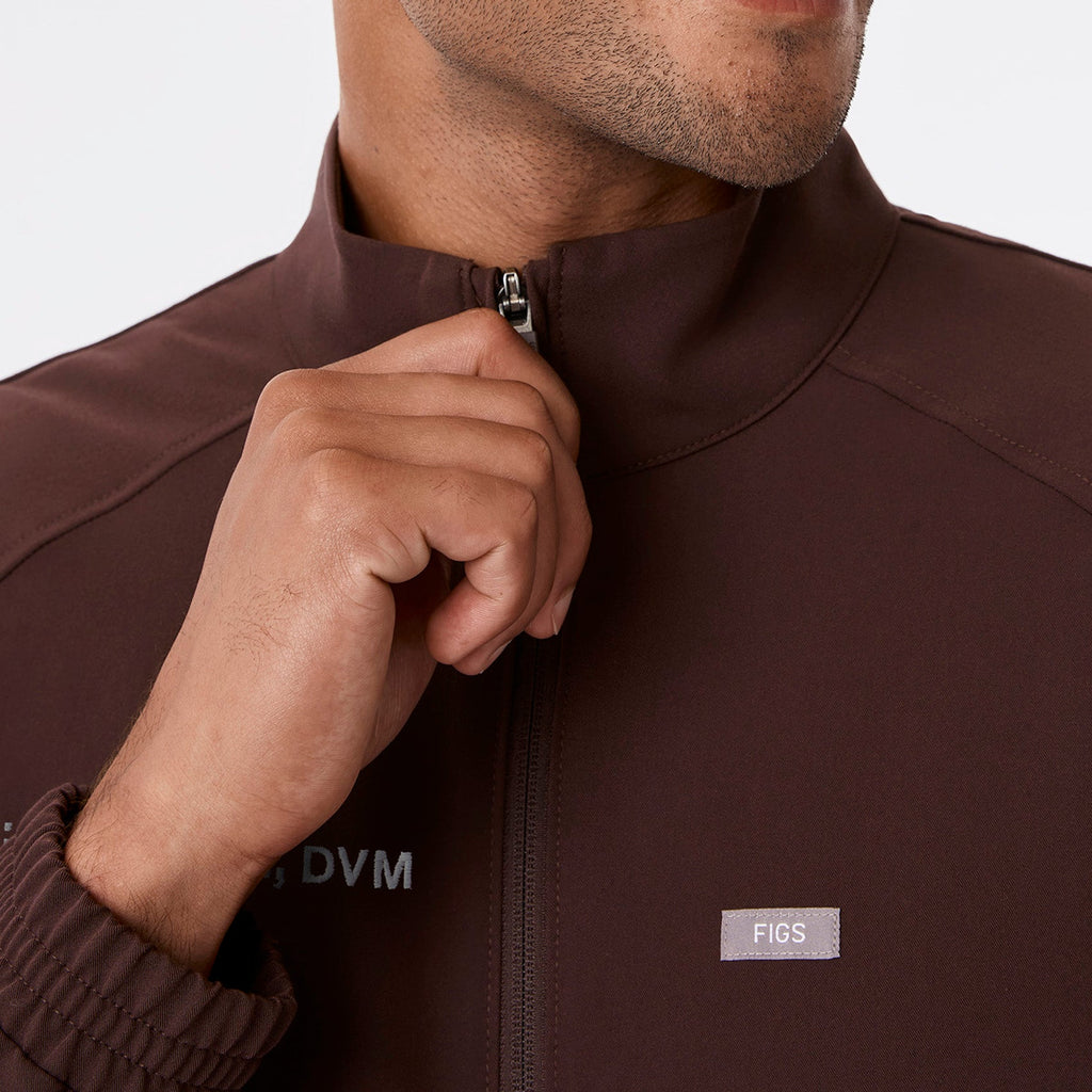 Cobaki Scrub Jacket - Espresso