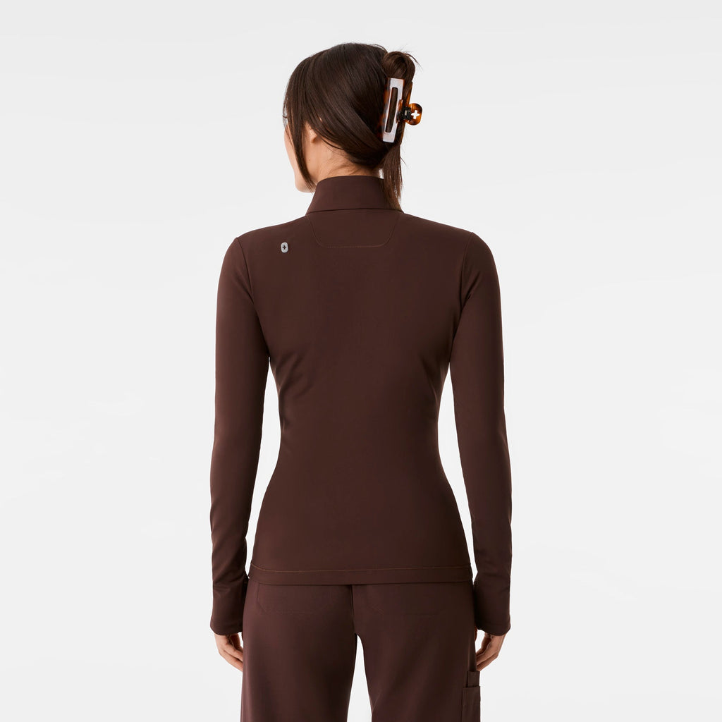 ContourKnit Scrub Jacket™ - Espresso