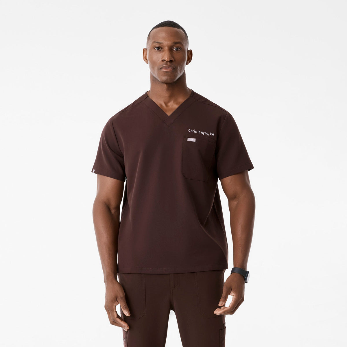 Leon Scrub Top™ - Espresso