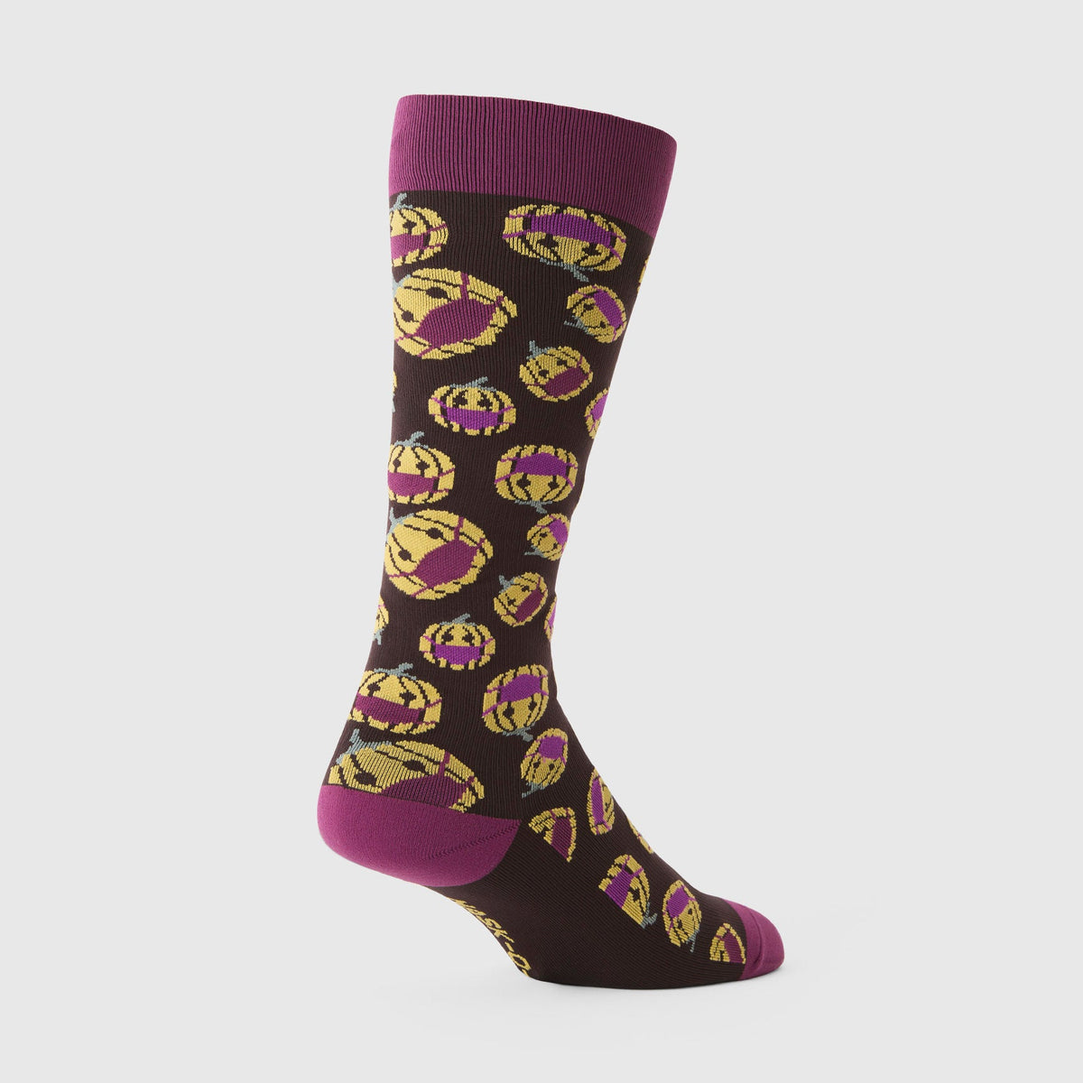 FIGS Compression Socks - Mask-O-Lantern/Espresso