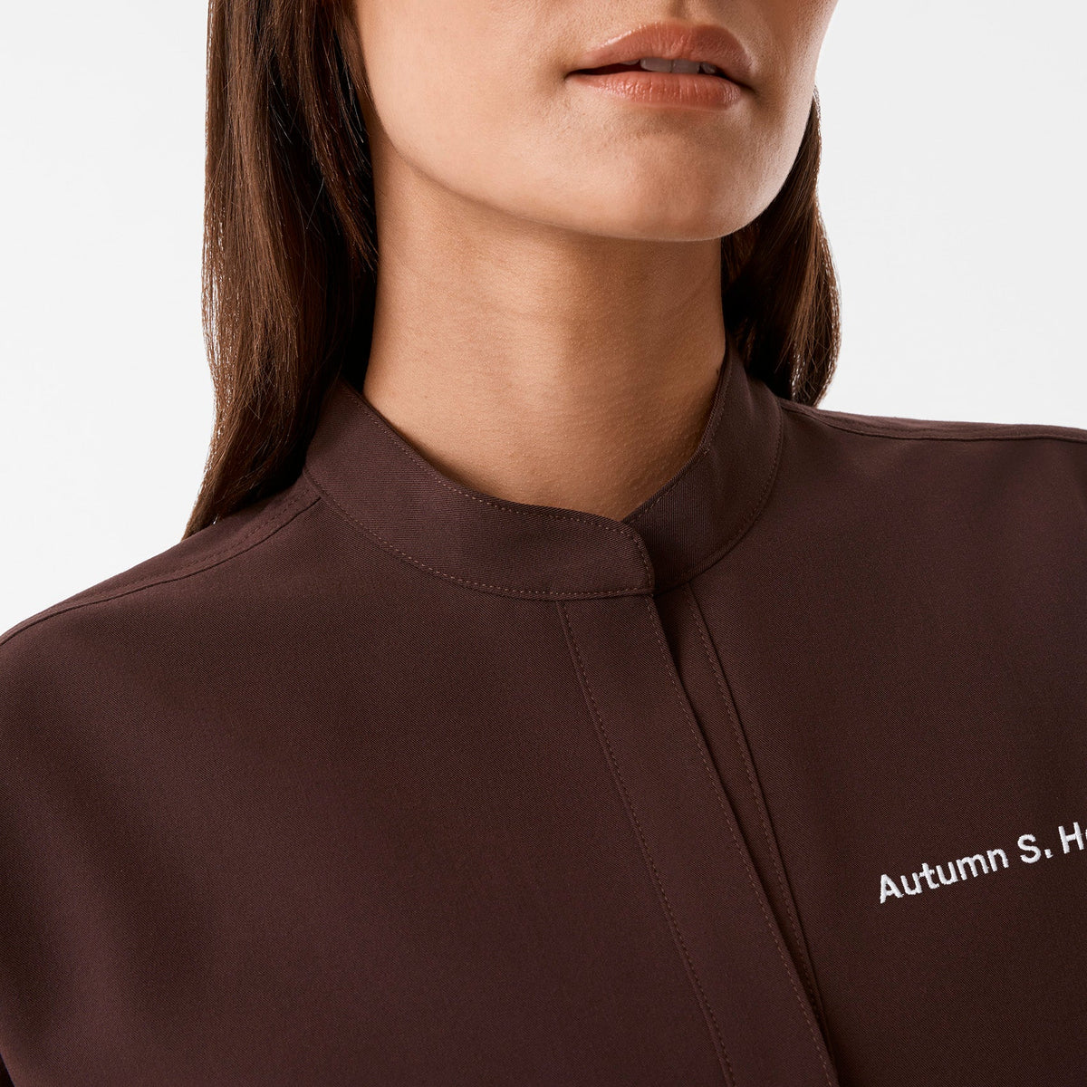 Rafaela Oversized Scrub Top™ - Espresso