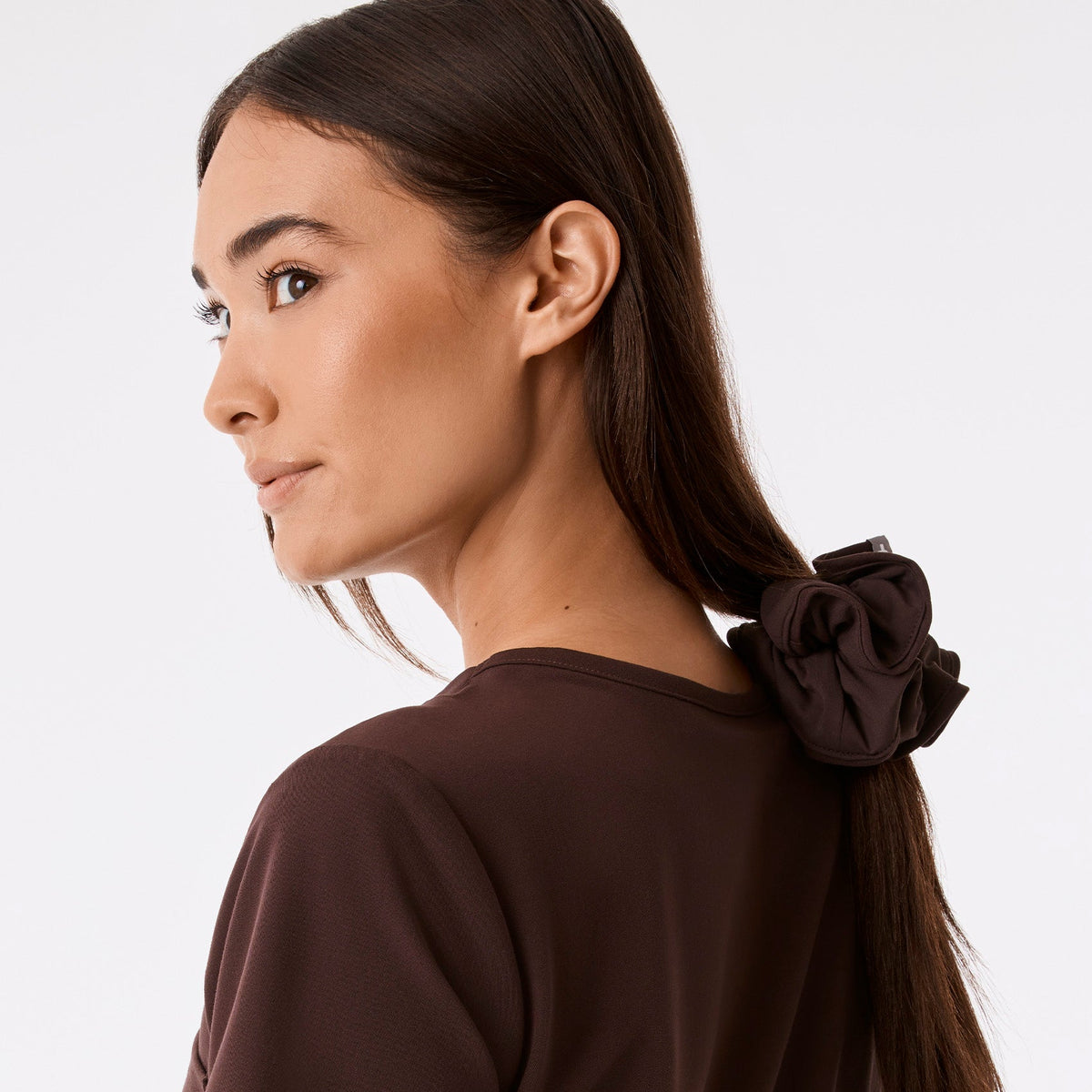 FIGS Scrunchie - Espresso