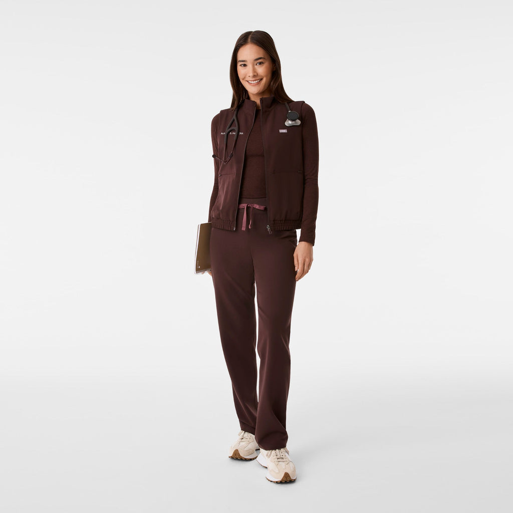 Sydney Scrub Vest - Espresso