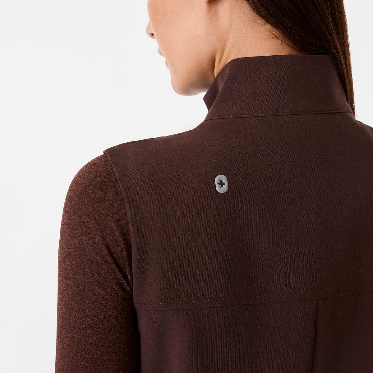 Sydney Scrub Vest - Espresso