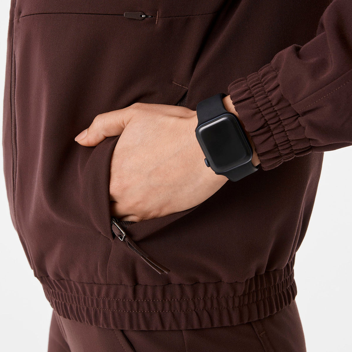 Sydney Scrub Jacket - Espresso