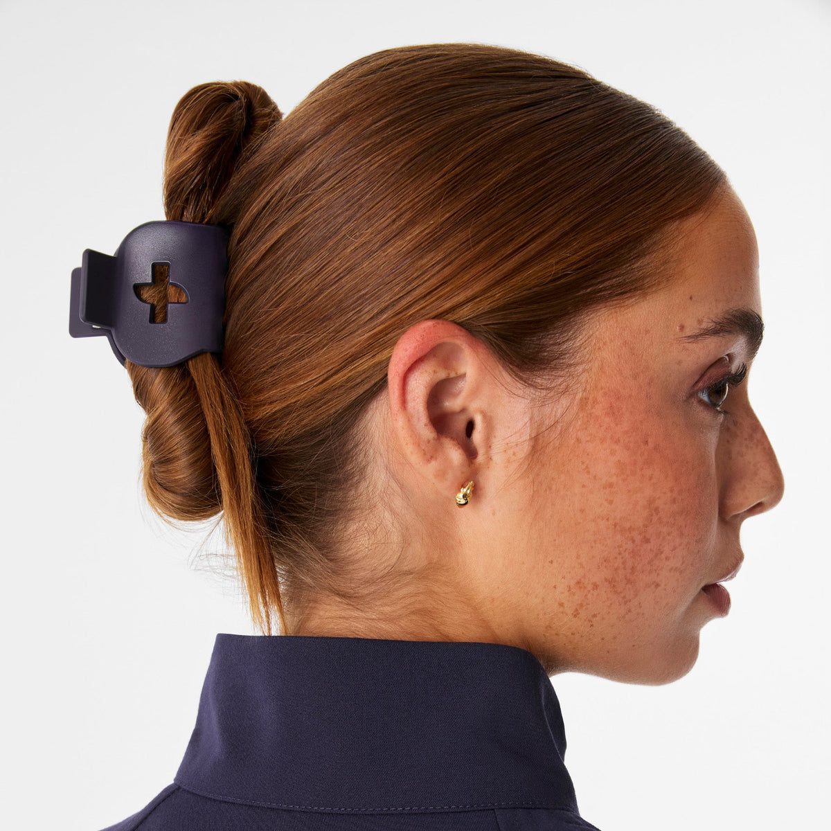 FIGS Mini Claw Clip - Navy