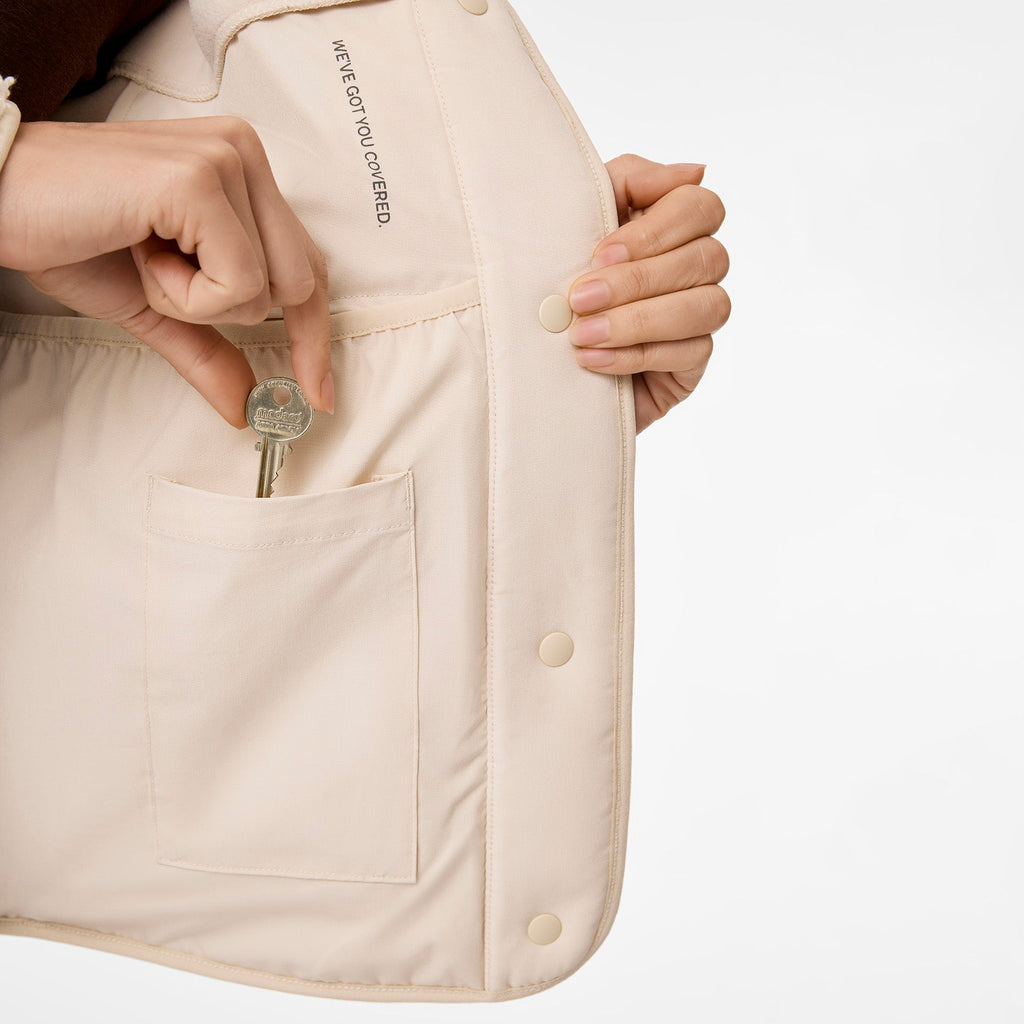 Bouclé Jacket - Oat Milk