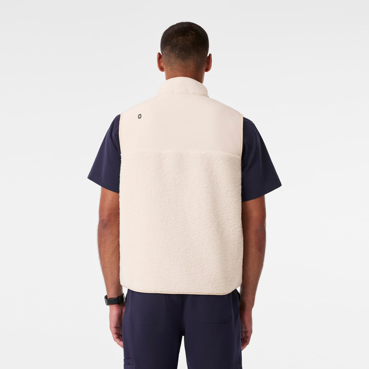 Bouclé Vest - Oat Milk