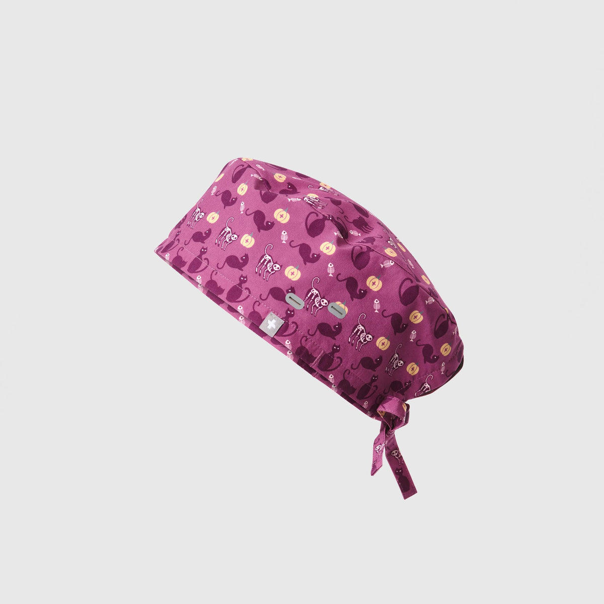 FIGS Scrub Cap With Buttonholes - Dark Açaí