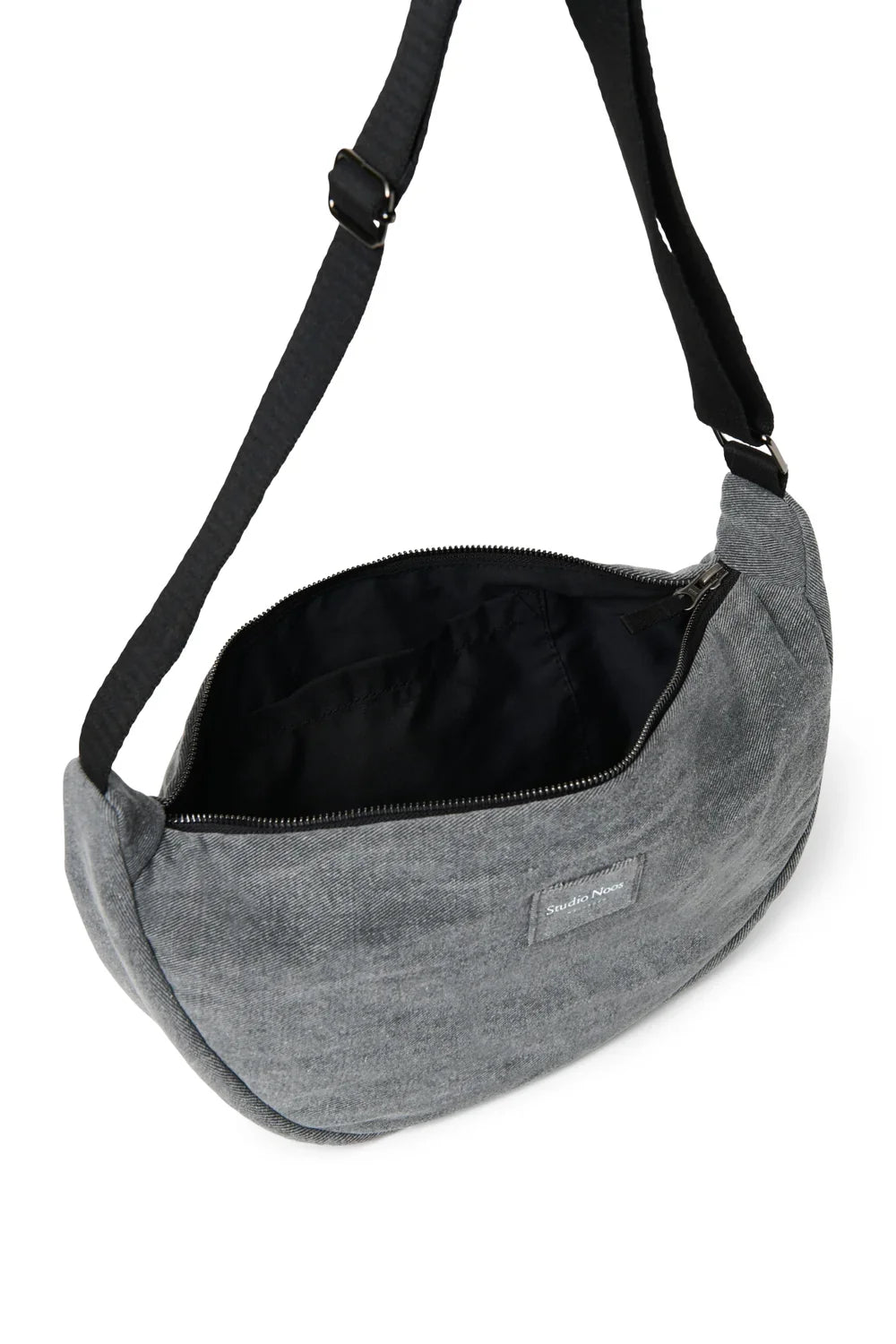 Graue Jeans-Gürteltasche für Erwachsene