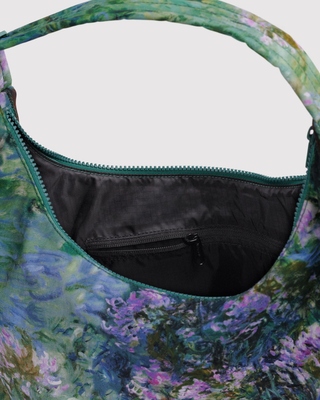 Nylon Shoulder Bag - Agapanthus Claude Monet - image 4