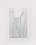 Pleated Baggu - Chrome Metallic