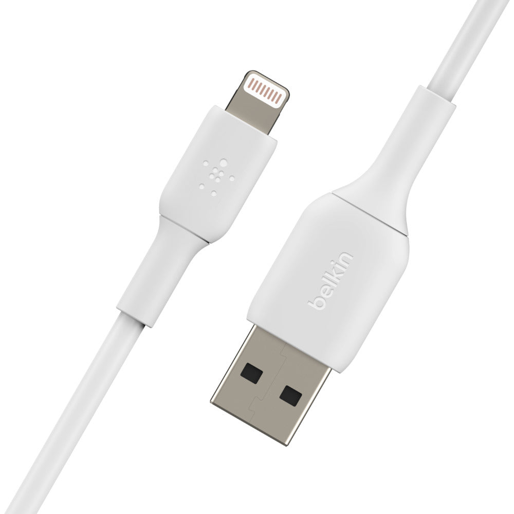 Belkin BOOST CHARGE 3.3 Foot White Lightning To USB-A Cable - CAA001BT1MWH - image 4