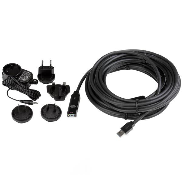 StarTech 10M USB 3.0 M/F Active Extension Cable - USB3AAEXT10M - image 4
