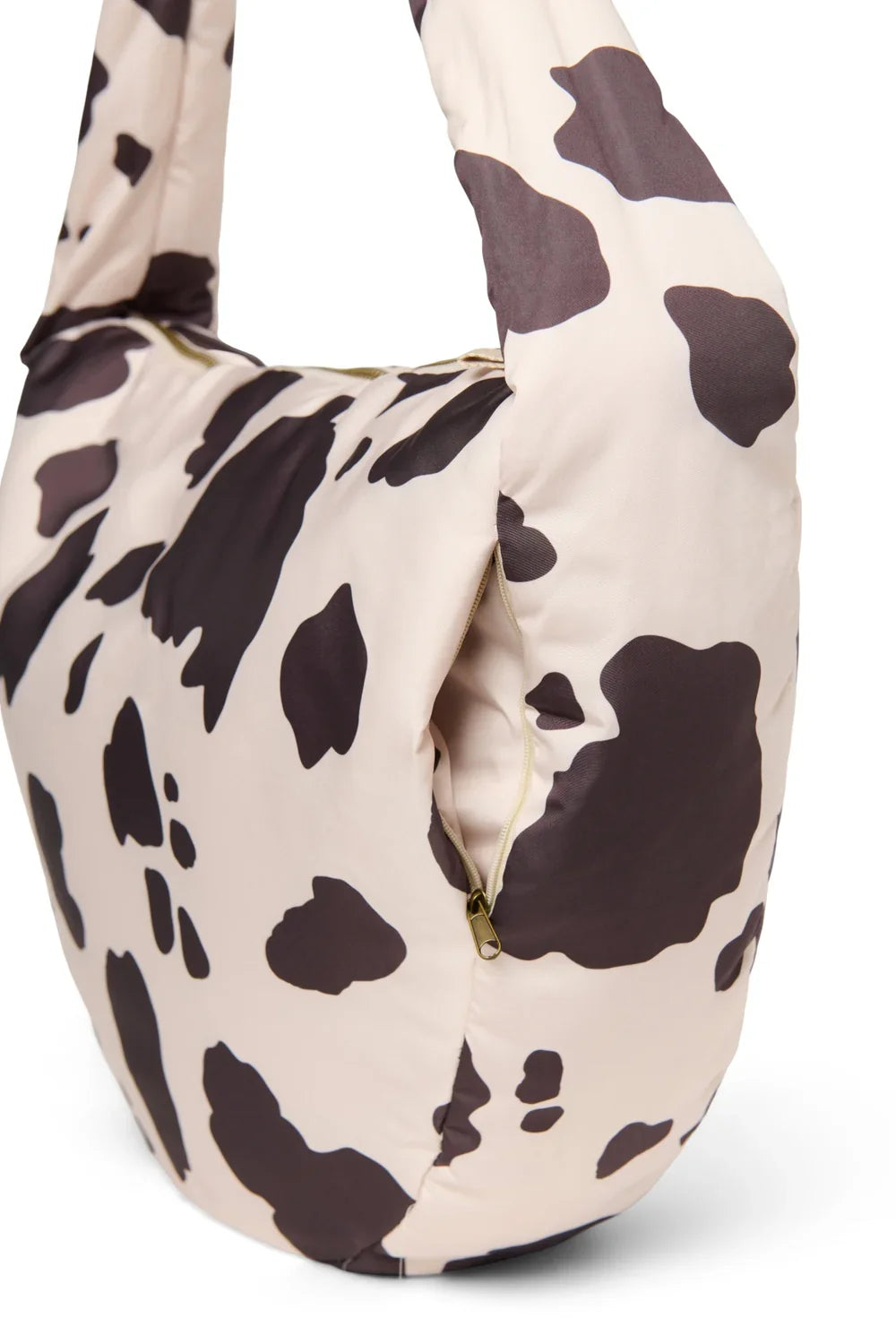 Holy Cow Puffy Umhängetasche – Bräunlich