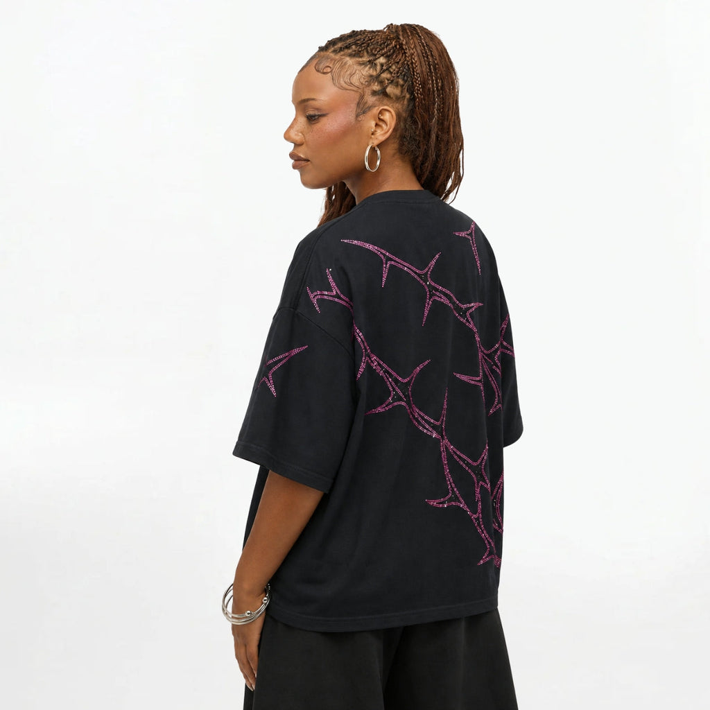 VYBES Pink Claw Tee