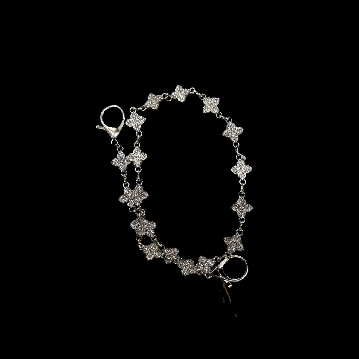 VYBES Clover Waist Chain