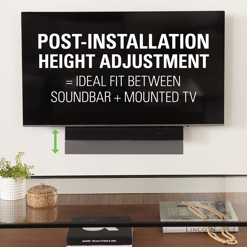 Sanus Black Speaker Mount For Soundbars - SASB1-B1 - image 5