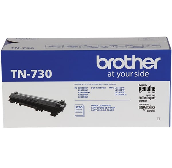 Brother Black Standard-Yield Toner - TN-730 DS - image 5