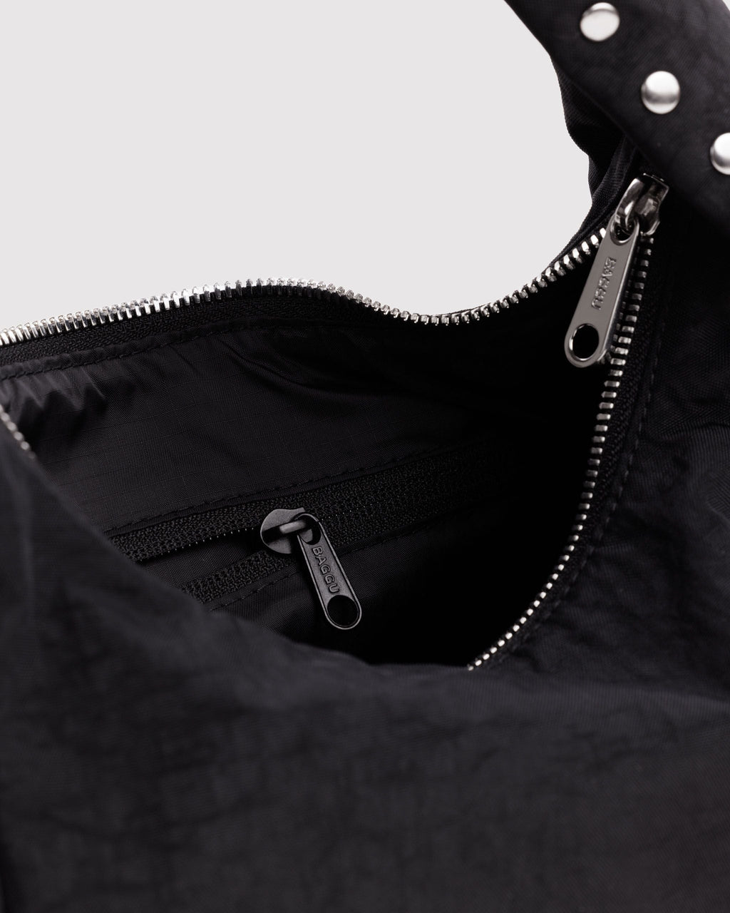 Small Nylon Meringue Bag - Studs - image 4