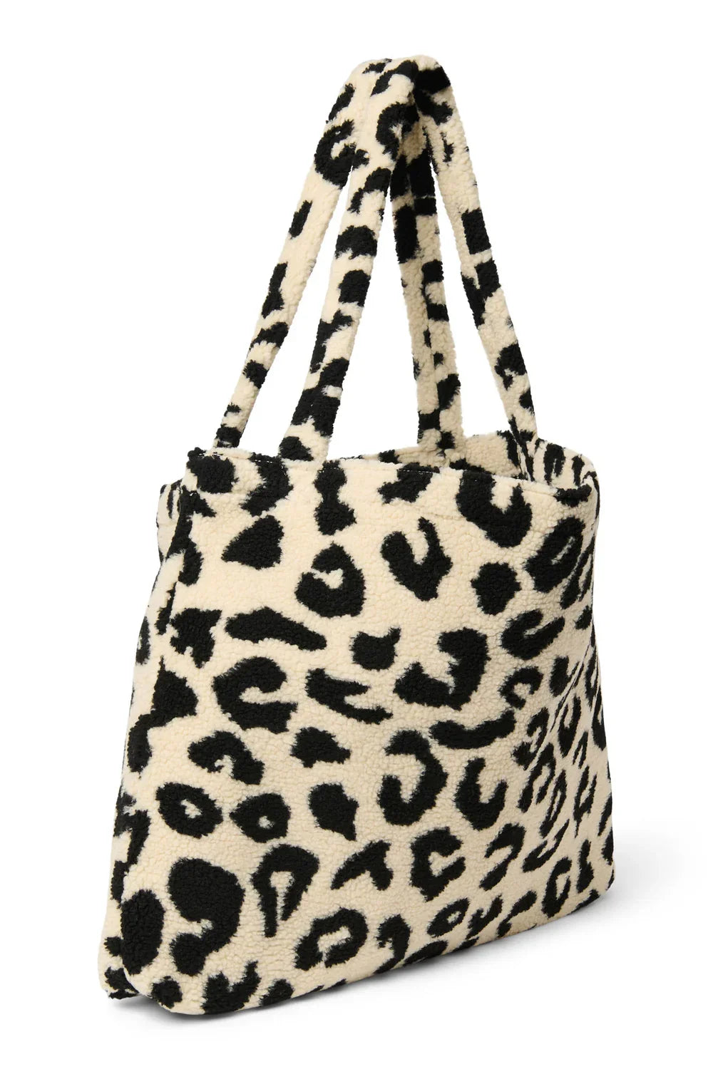 Ecru Teddy Mom-Tasche