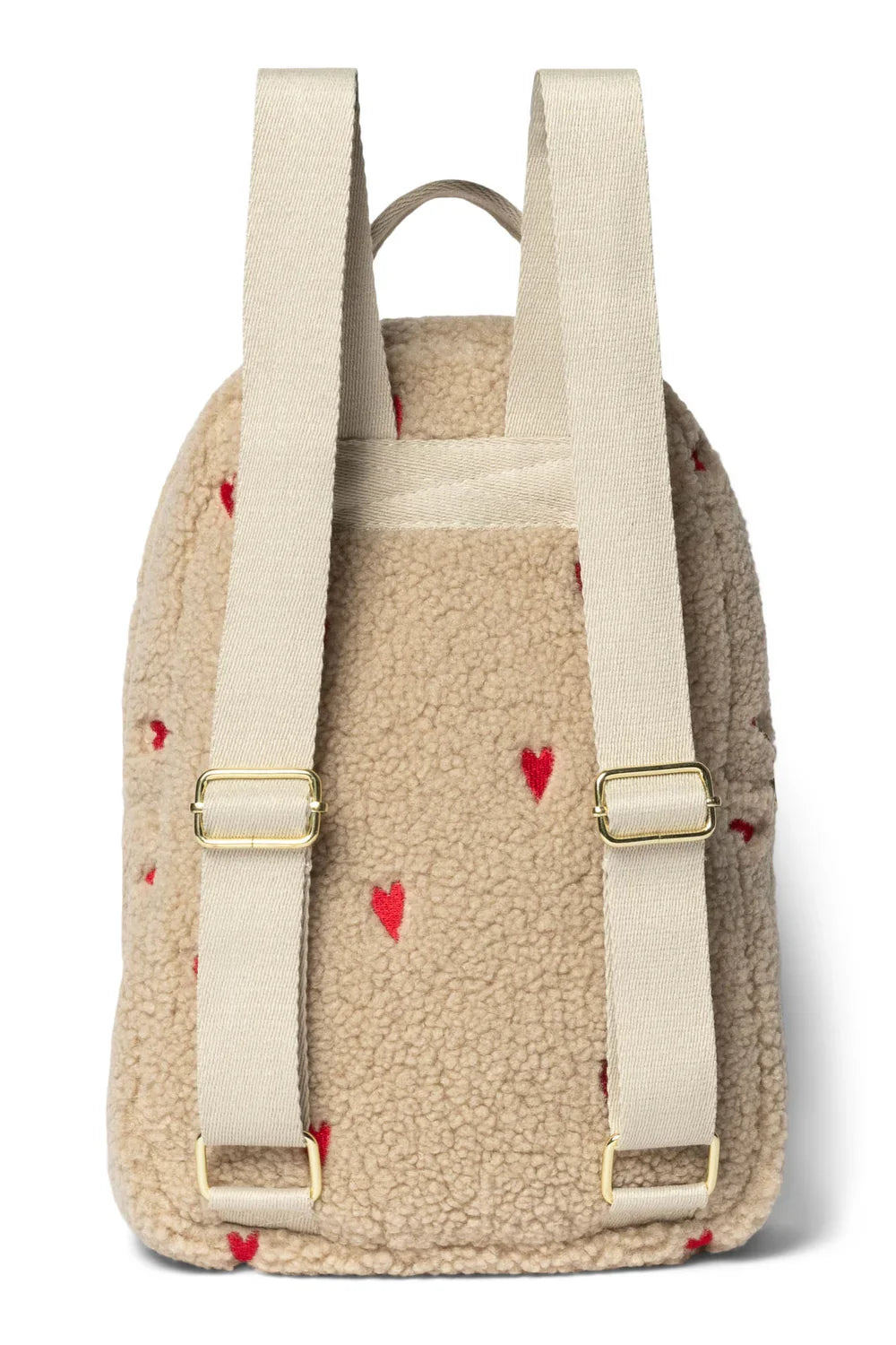 Ecru Hearts Teddy Mini Backpack
