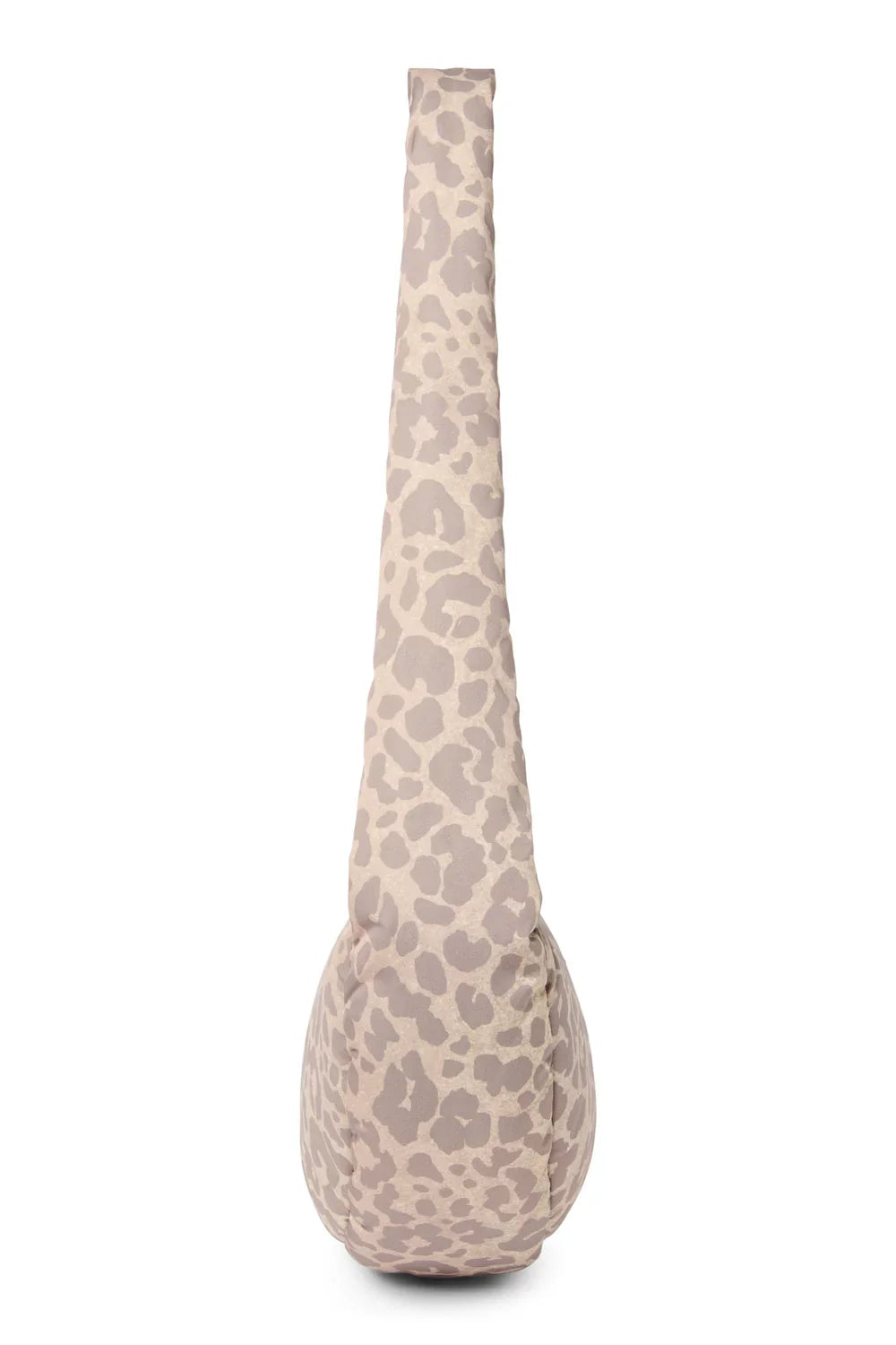 Beige Leo Mini Umhängetasche mit Puffereffekt