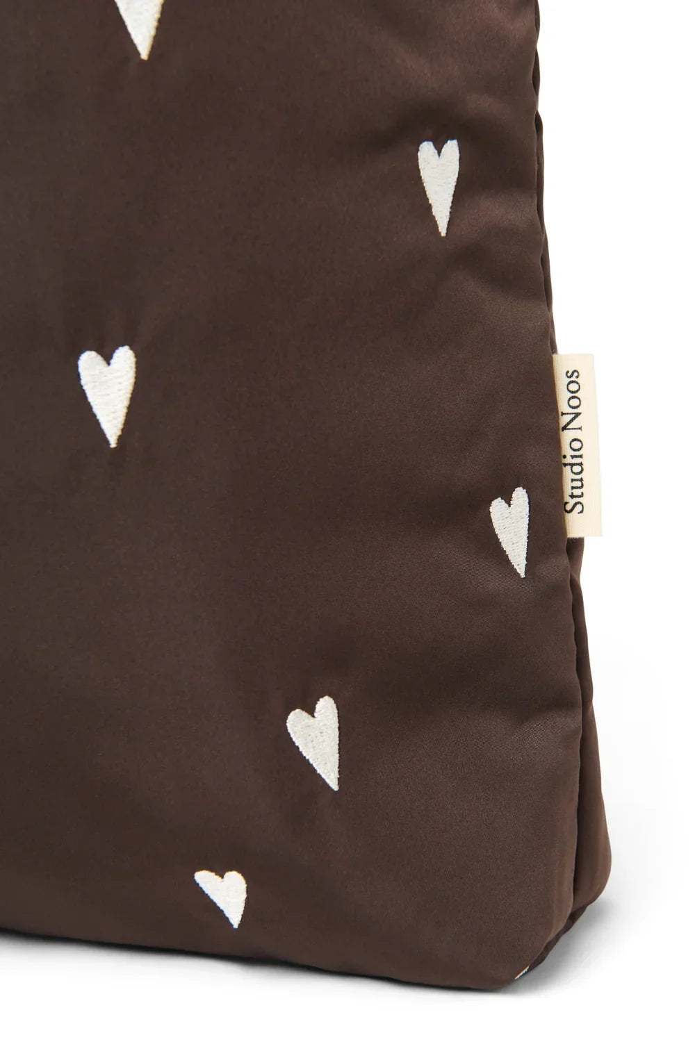 Braune Herzen Gepolsterte Mama Tasche