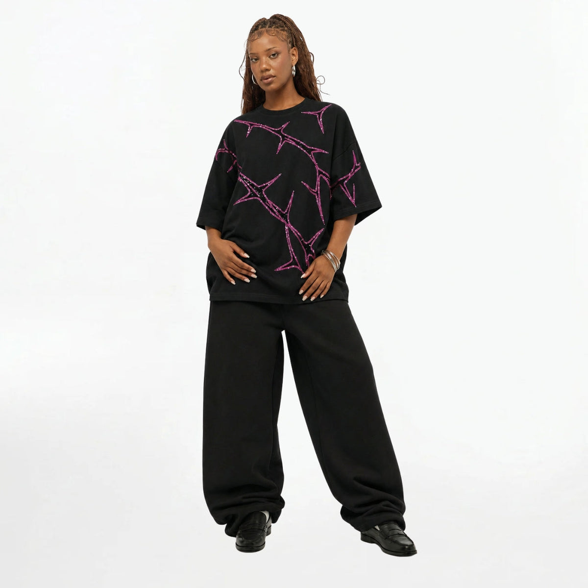 VYBES Pink Claw Tee