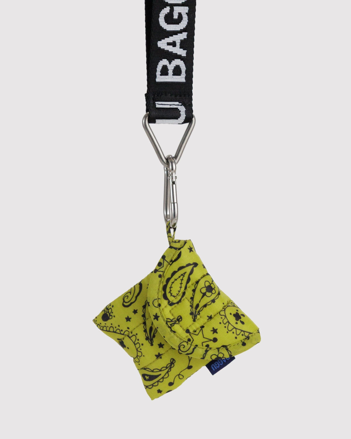 Puffy Earbuds Case - Chartreuse Paisley - image 3