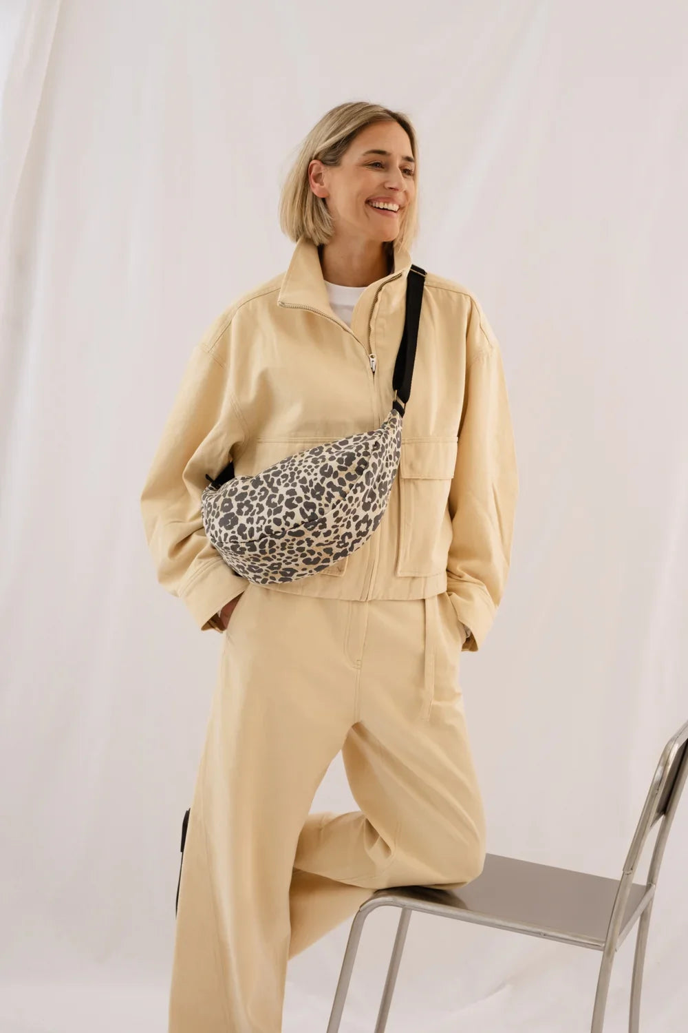 Leopard weiche Baumwolle Bauchtasche für Erwachsene