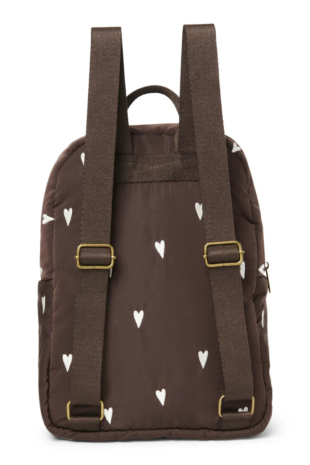 Brauner gepolsterter Midi-Rucksack