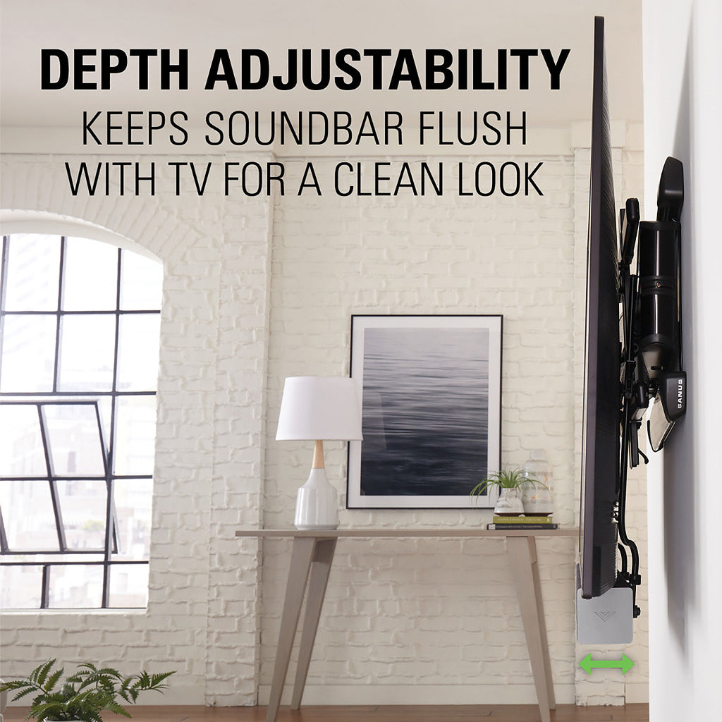 Sanus Black Speaker Mount For Soundbars - SASB1-B1 - image 6