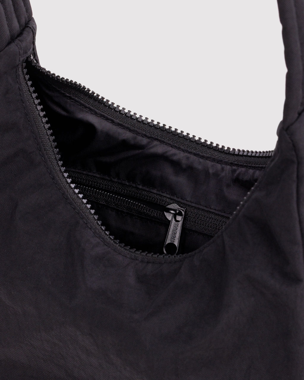 Mini Nylon Shoulder Bag - Black Key Leash - image 4