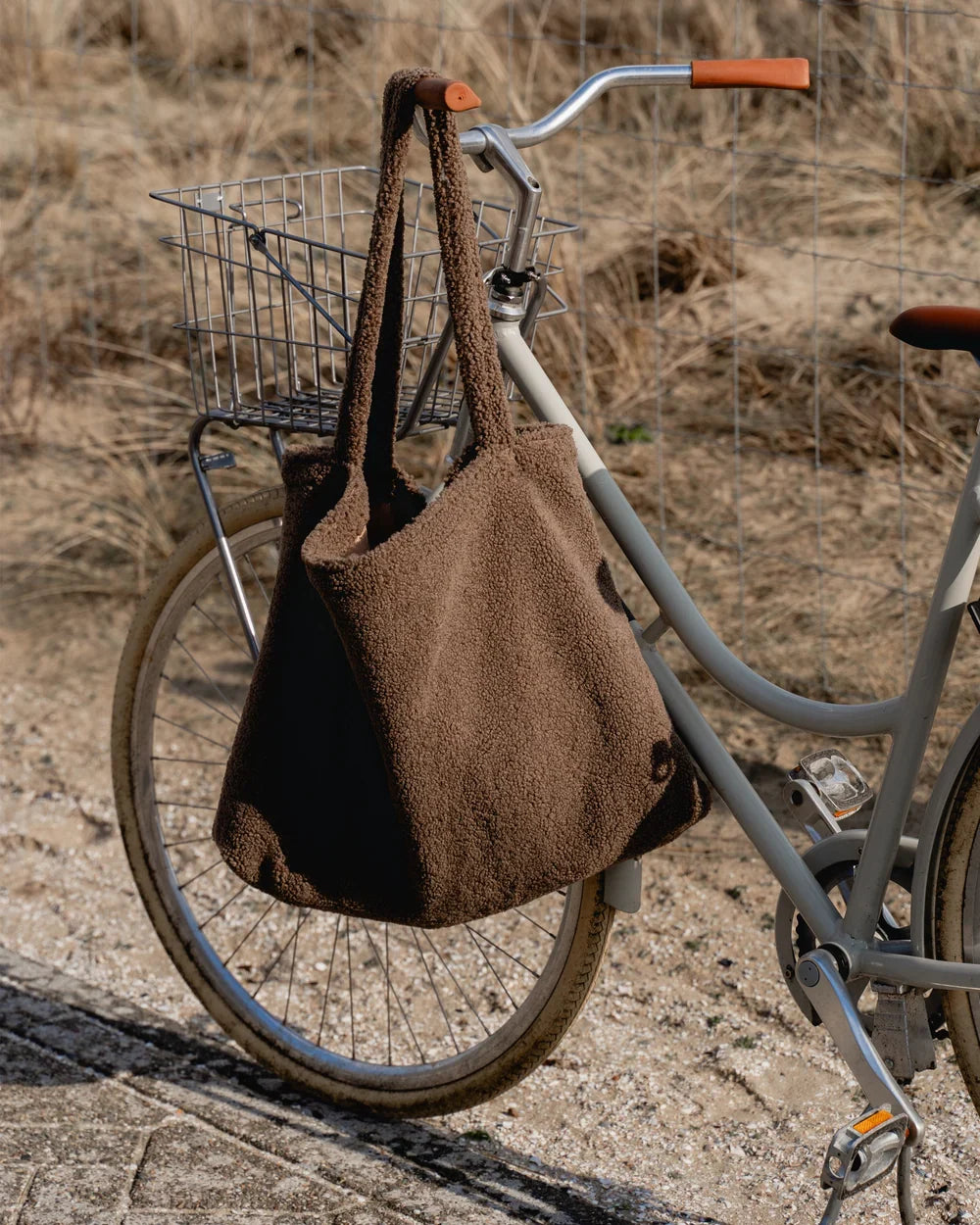 Braune Teddy-Muttertasche