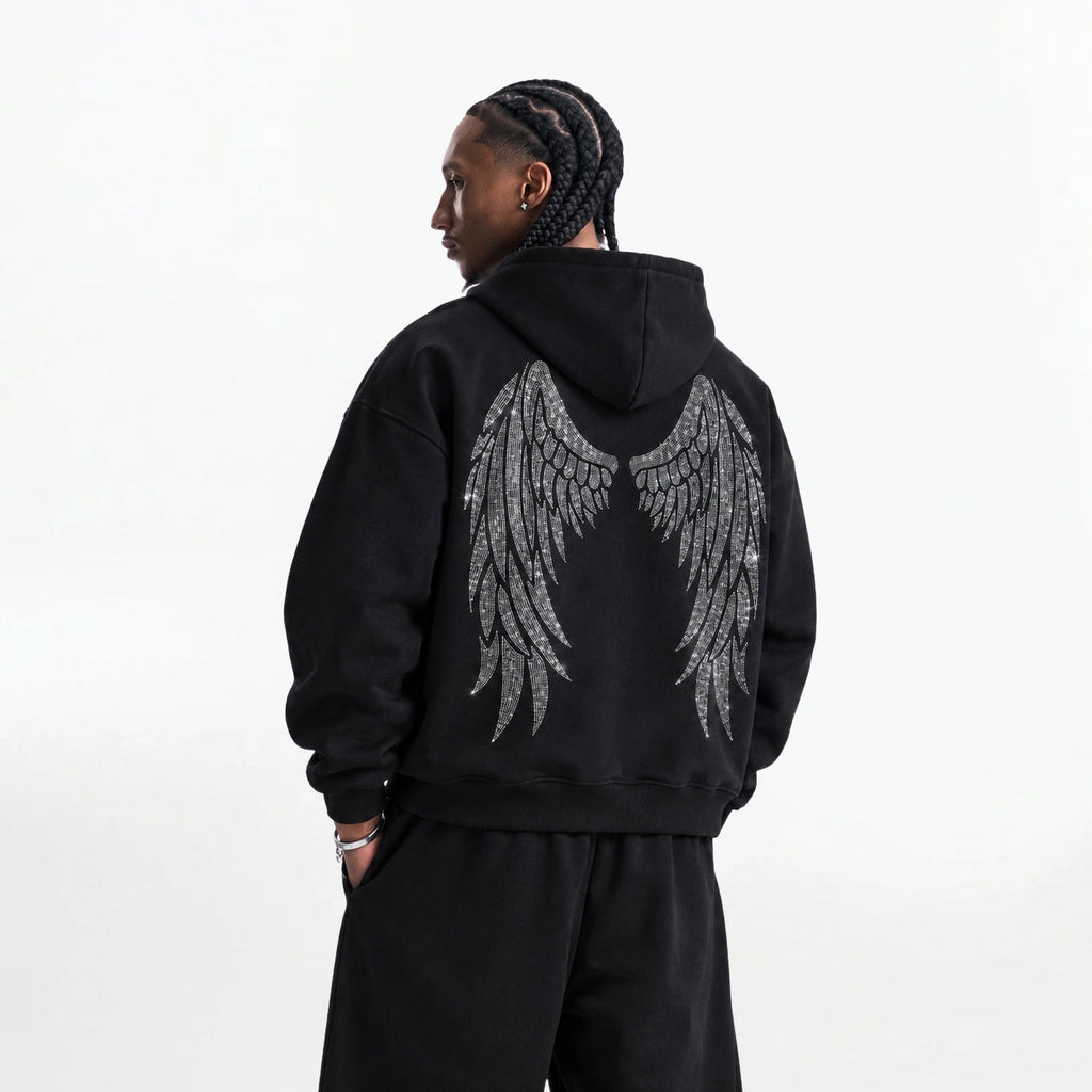 VYBES Celestial Wings Hoodie