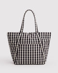 Cloud Bag - Black and Cream Gingham