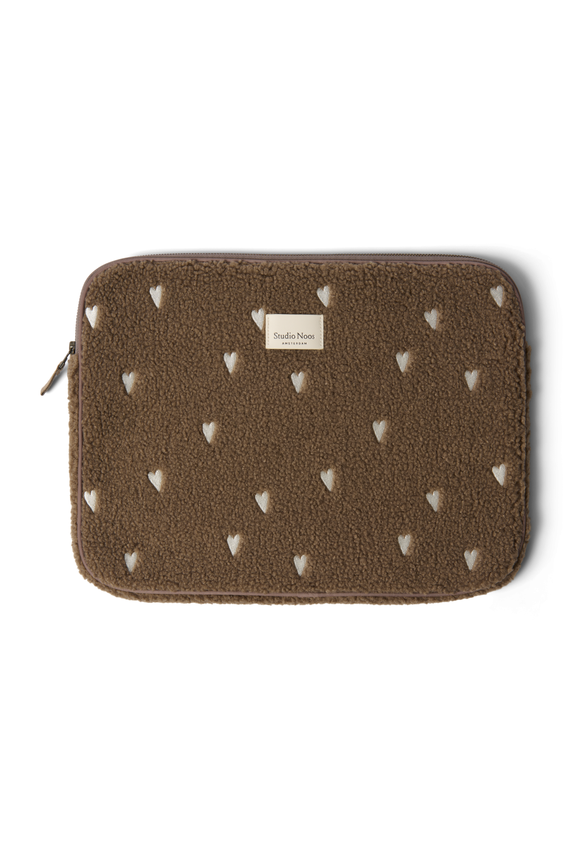 Teddy Laptophoes 15 inch | Bruine Hartjes